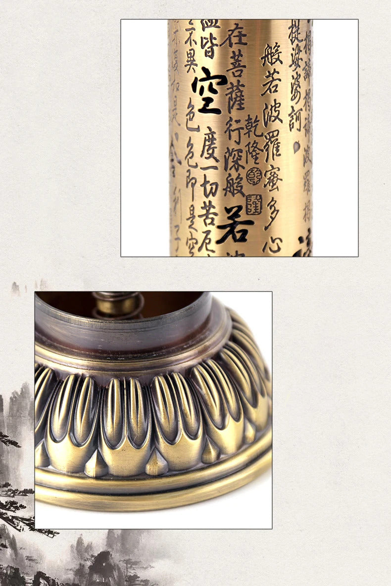 Heart Sutra Dome Cylindrical Vertical Incense